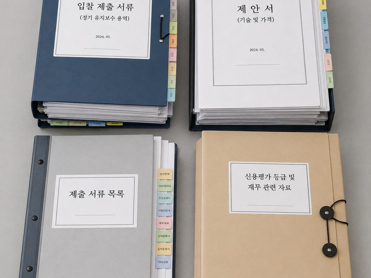 제출 서류철